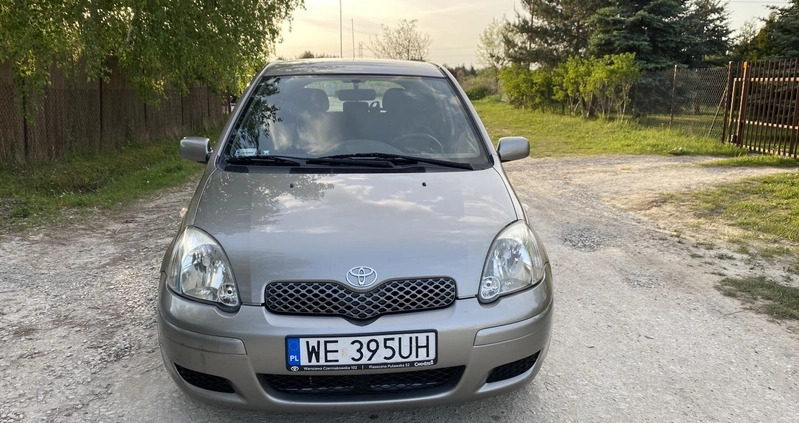 Toyota Yaris cena 12950 przebieg: 136300, rok produkcji 2004 z Warszawa małe 191